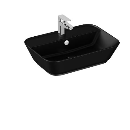 Image de Geo lavabo (Noir mat)