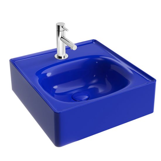 Image de Equal Lavabo 45 (Rond bleu)