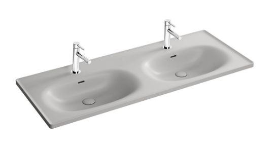 Image de Equal lavabo 130 (Gris mat)