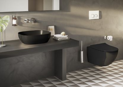 Image de Outline lavabo (Noir mat)