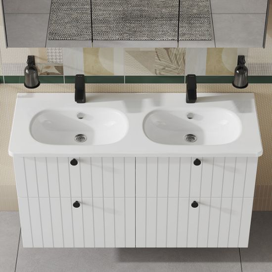 Image de Zentrum lavabo 120 (Blanc)