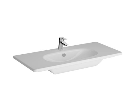 Image de Zentrum lavabo 100 (Blanc)