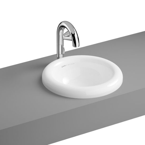 Image de Liquid Countertop Waashbasin (Blanc)