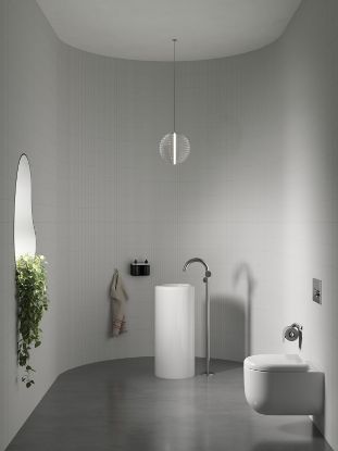 Image de Liquid Monobloc lavabo (Blanc)