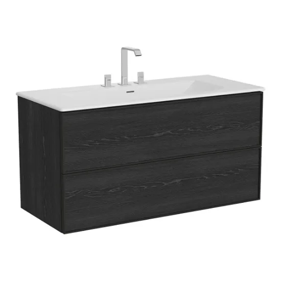 Image de Metropole Edge Meuble Lavabo 120 (Noir)