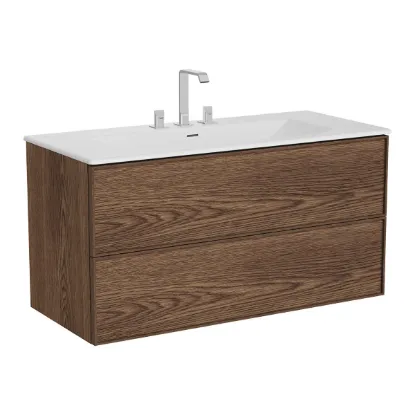 Image de Metropole Edge Meuble Lavabo (Noix)