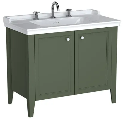 Image de Valarte Neo Meuble Lavabo 100 (Vert mélèze) 