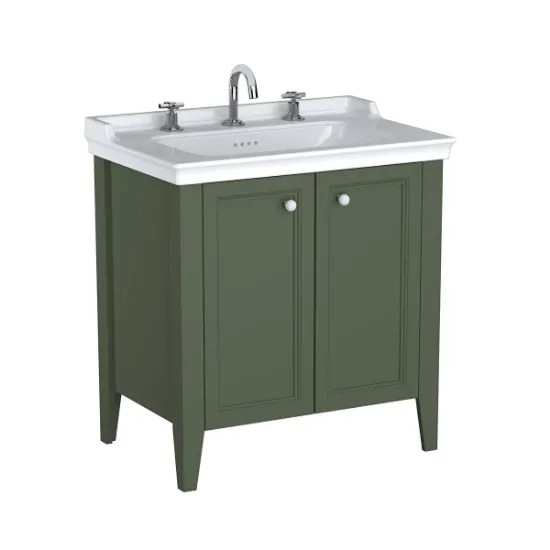 Image de Valarte Neo Meuble Lavabo 80 (Vert mélèze)