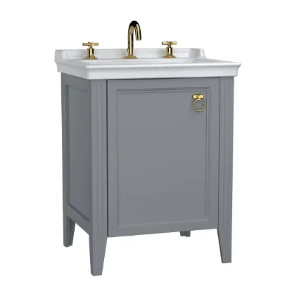 Image de Valarte Meuble Lavabo 65 (Gris mat)