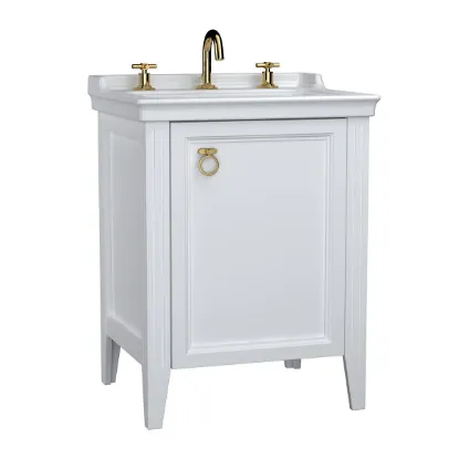 Image de Valarte Meuble Lavabo 65 (Blanc mat)