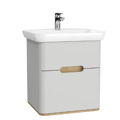 Image de Sento Meuble Lavabo 65 (Gris clair mat)