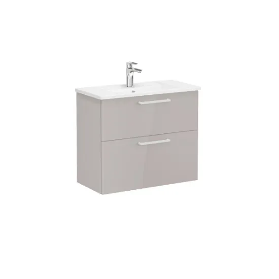 Image de Root Meuble Lavabo 80 (Beige brillant)