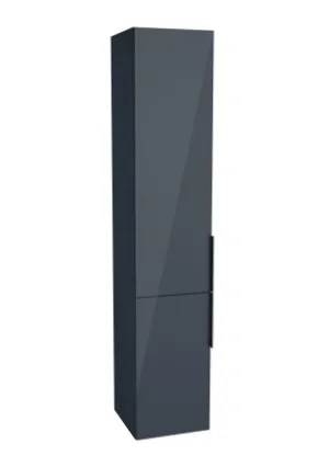 Image de Quadrum Armoire haute 35 (Anthracite gris brillant)