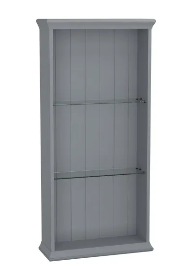 Image de Valarte Vitrine ouverte 55 (Gris mat)