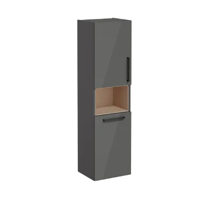 Image de Root Armoire haute 40 (Anthracite gris brillant)