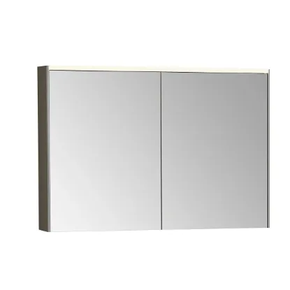 Image de Core Meuble à miroir 100 (Gris chrome)