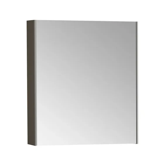 Image de Basis Meuble à miroir 60 (Gris chrome)