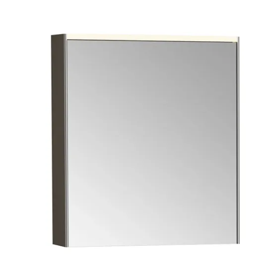 Image de Prime Meuble à miroir 60 (Gris chrome)