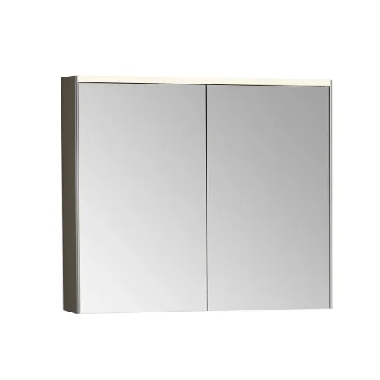 Image de Prime Meuble à miroir 80 (Gris chrome)