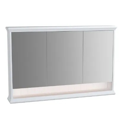 Image de Valarte Armoire de toilette 120 (Blanc mat)