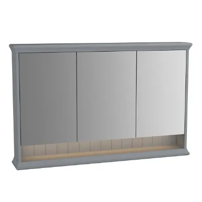 Image de Valarte Armoire de toilette 120 (Gris mat)