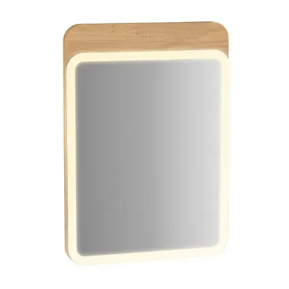 Image de Sento miroir LED 50 (Chêne clair)