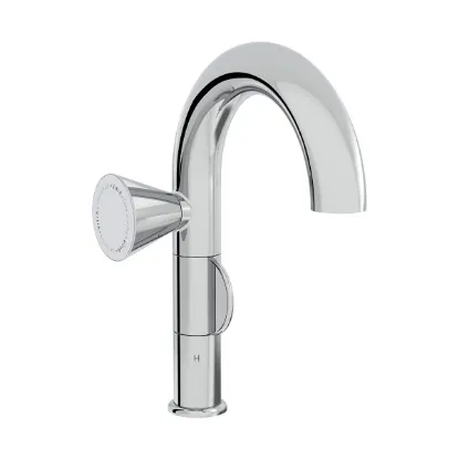 Image de Liquid Mitigeur lavabo côté gauche (Chromé)