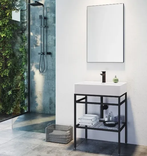 Image de Orka Capetown 60 cm Banyo Dolabı Takımı, Beyaz Lavabo