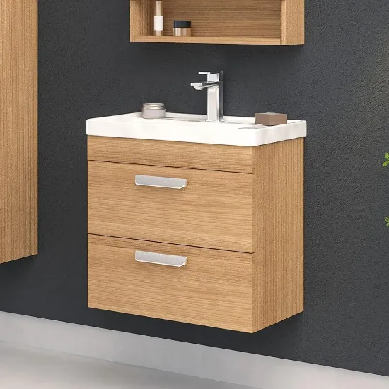 Image de Orka Nova 60 Cm Morgana Kiraz Banyo Dolabı Takımı