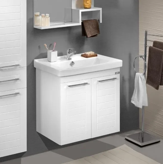 Image de Orka Perge 65 Cm Banyo Dolabı Takımı