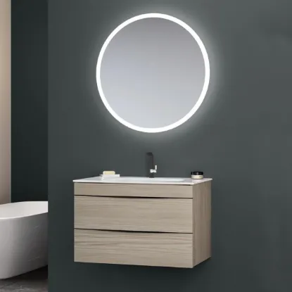 Image de Orka Vento 60 Cm Glassgow Banyo Dolabı Takımı