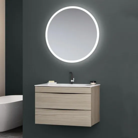 Image de Orka Vento 80 Cm Glassgow Banyo Dolabı Takımı