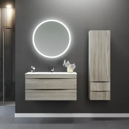 Image de Orka Vento 100 Cm Dublin Banyo Dolabı Takımı ve Boy Dolabı