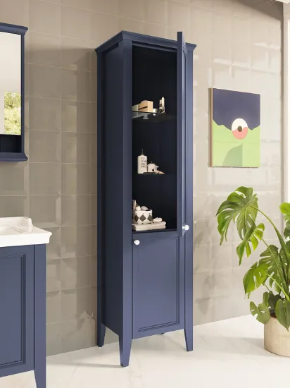 Image de Valarte Neo Armoire haute 55 (Bleu acier)