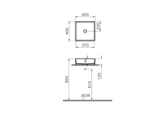 Image de ArchiPlan Lavabo (Carré)