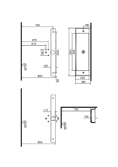 Image de ArchiPlan Lavabo 120