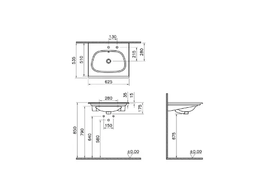 Image de Frame lavabo (blanc)  