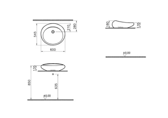 Image de İstanbul lavabo 54 (Blanc)