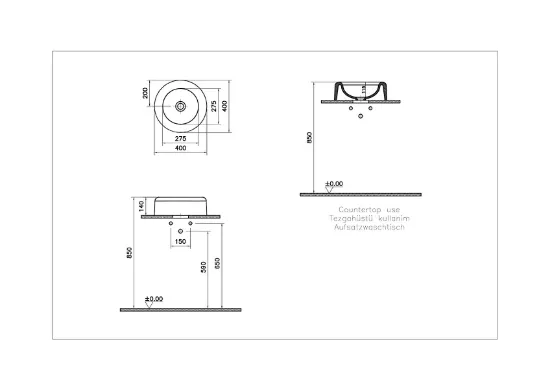 Image de Liquid lavabo 60 (Blanc)