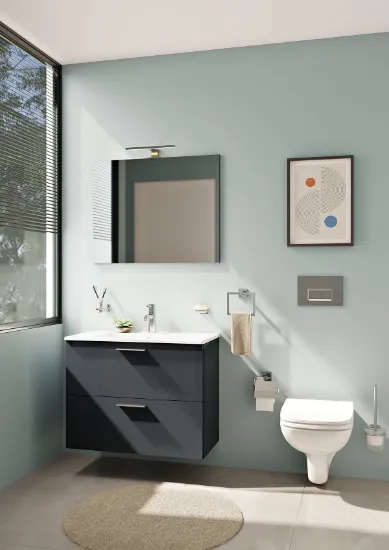 Image de Mia lavabo 80 (Blanc)