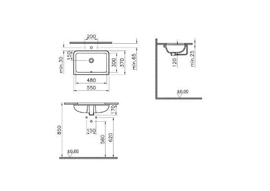 Image de S20 lavabo (Blanc)