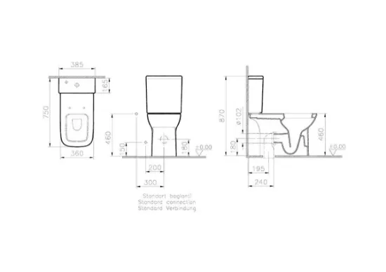 Image de Pack WC S20 75 (Blanc)