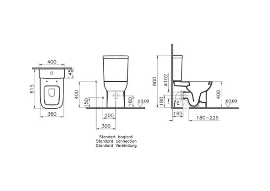 Image de Pack WC S20 62 (Blanc) 