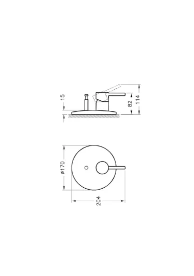 Image de Pure Mitigeurs bain/douche encastrés (Chromé)