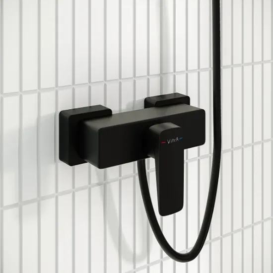 Image de Root Square Mitigeur de douche (Noir mat)