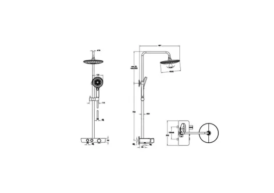 Image de Aquacontrol Charm 240 2F Duş Sistemi