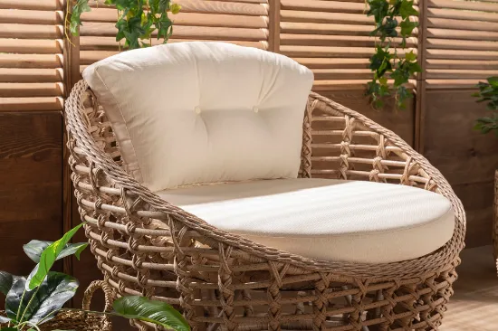 Image de  İsabel Rattan Bahçe Takımı, Cappuccino