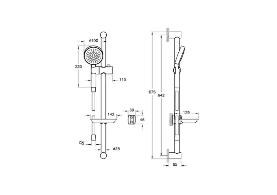 Image de Master 1F Sürgülü El Duşu Takımı