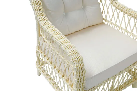 Image de  Ocean Rattan Bahçe Mobilyası, Krem