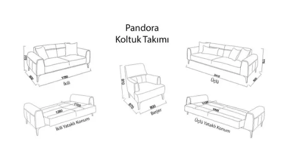 Image de Pandora Koltuk Takımı